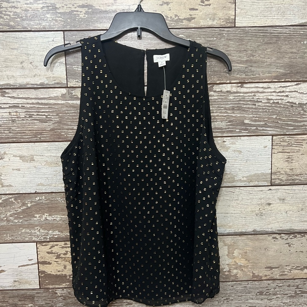 J Crew Dressy Blouse/ medium